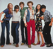 The cast of That 70's show